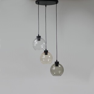 Lampa wisząca szklane kule Cubus III Multikolor TK Lighting