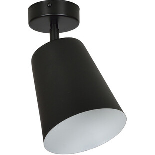 Reflektor sufitowy Prism 15 czarno-biały marki Emibig