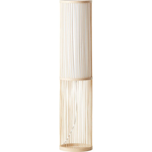 Lampa podłogowa bambusowa boho Nori 20 Naturalny/Biały marki Brilliant