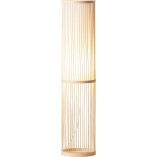 Lampa podłogowa bambusowa boho Nori 20 Naturalny/Biały marki Brilliant