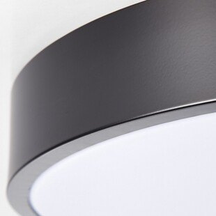 Plafon okrągły minimalistyczny Slimline LED 33 Biało-Czarny marki Brilliant
