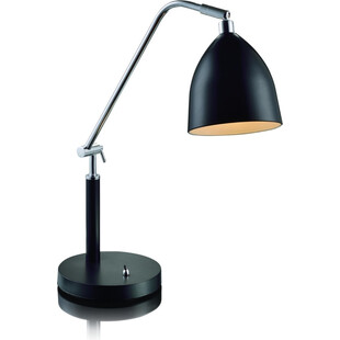 Lampa biurkowa regulowana Fredrikshamn Czarna marki Markslojd