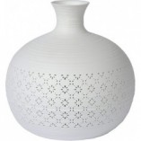 Lampa porcelanowa stołowa Tiesse 19 biała marki Lucide