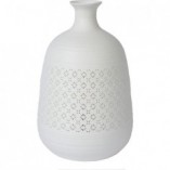 Lampa porcelanowa stołowa Tiesse 18 biała marki Lucide