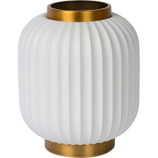 Lampa porcelanowa stołowa Gosse 23 biała marki Lucide