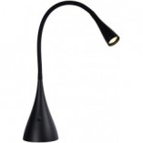 Lampa biurkowa minimalistyczna zozy LED czarna marki Lucide