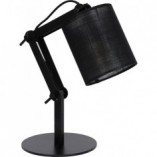 Lampa biurkowa z abażurem Tampa czarna marki Lucide