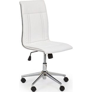 Krzesło biurowe obrotowe PORTO biały marki Halmar
