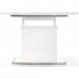 Stół rozkładany na jednej nodze FEDERICO 120 biały marki Halmar
