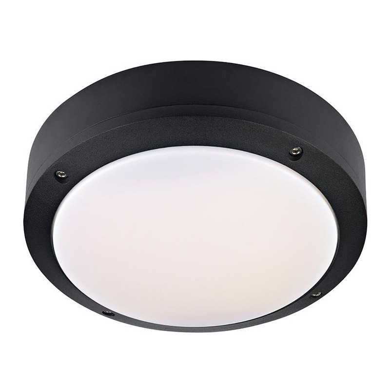 Plafon zewnętrzny okrągły Luna LED 22 Czarny marki Markslojd