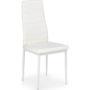 Krzesło z ekoskóry K70 białe marki Halmar