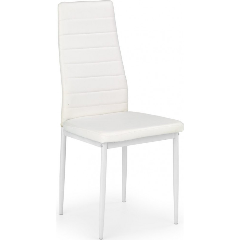 Krzesło z ekoskóry K70 białe marki Halmar