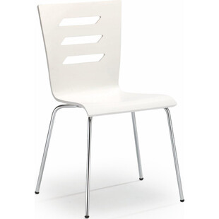 Krzesło drewniane gięte K155 białe marki Halmar