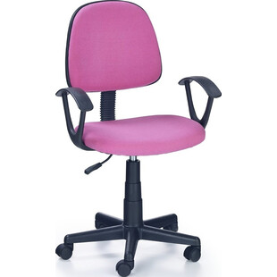 Fotel młodzieżowy do biurka DARIAN BIS różowy marki Halmar