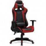 Fotel komputerowy dla gracza DEFENDER czarno-czerwony marki Halmar