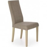 Krzesło tapicerowane na drewnianych nogach DIEGO dąb sonoma marki Halmar