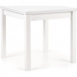 Stół rozkładany kwadratowy GRACJAN 80x80 biały marki Halmar