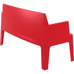 Sofa ogrodowa dwuosobowa Box czerwona marki Siesta