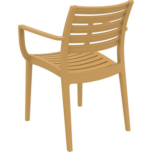 Krzesło ogrodowe z podłokietnikami ARTEMIS teak marki Siesta