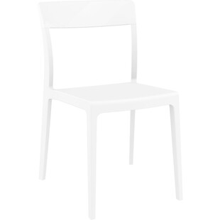 Krzesło z tworzywa FLASH białe marki Siesta