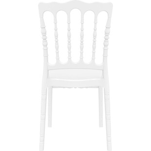 Krzesło weselne OPERA lśniące białe marki Siesta