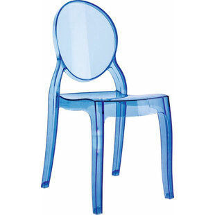 Krzesełko dziecięce BABY ELIZABETH niebieskie przezroczyste marki Siesta