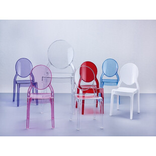 Krzesełko dziecięce BABY ELIZABETH przezroczyste marki Siesta