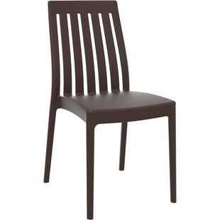 Krzesło ogrodowe ażurowe SOHO brązowe marki Siesta