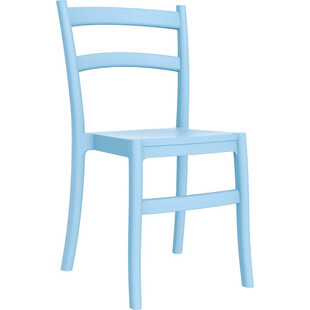 Krzesło z tworzywa TIFFANY jasno niebieskie marki Siesta