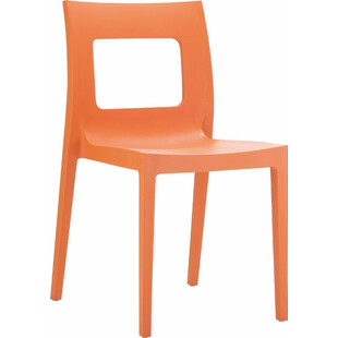 Krzesło z tworzywa LUCCA pomarańczowy marki Siesta