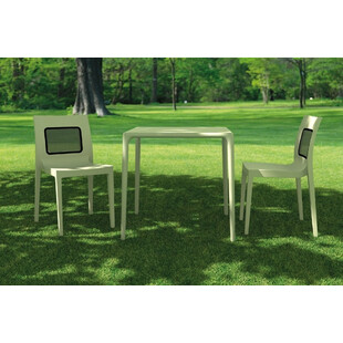 Krzesło z tworzywa LUCCA-T białe marki Siesta
