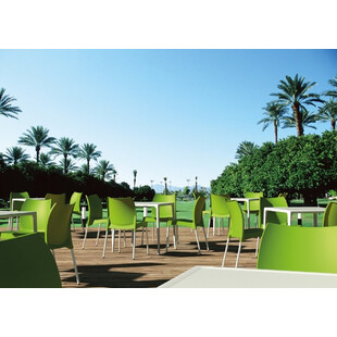 Krzesło ogrodowe plastikowe VITA jasno zielone marki Siesta