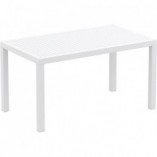 Stół ogrodowy Ares 140x80 biały marki Siesta