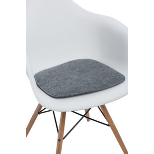 Poduszka dekoracyjna na krzesło Arm Chair jasno szara marki D2.Design