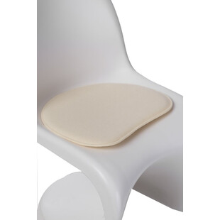 Poduszka dekoracyjna na krzesło Balance ecru marki D2.Design