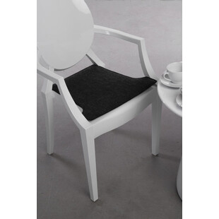 Poduszka na krzesło Royal szara ciemna marki D2.Design