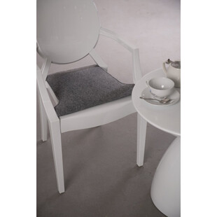 Poduszka na krzesło Royal szara jasna marki D2.Design