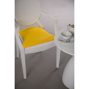 Poduszka na krzesło Royal żółta marki D2.Design