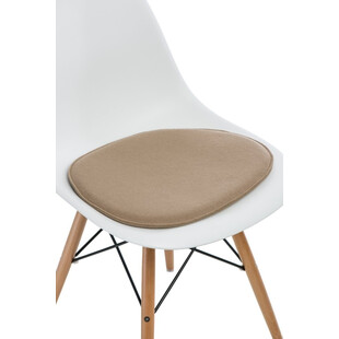 Poduszka na krzesło Side Chair beżowa marki D2.Design