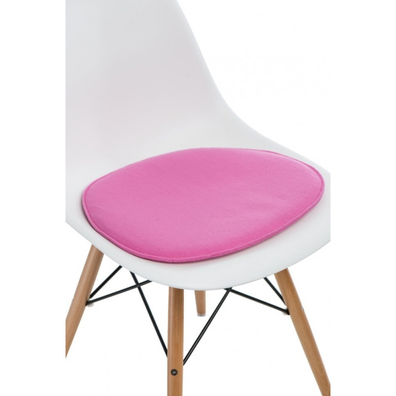 Poduszka na krzesło Side Chair różowa marki D2.Design