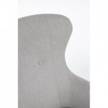 Fotel tapicerowany "uszak" skandynawski COTTO jasno popielaty marki Halmar