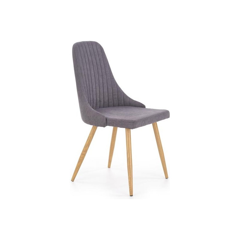Krzesło tapicerowane K285 ciemno popielate marki Halmar