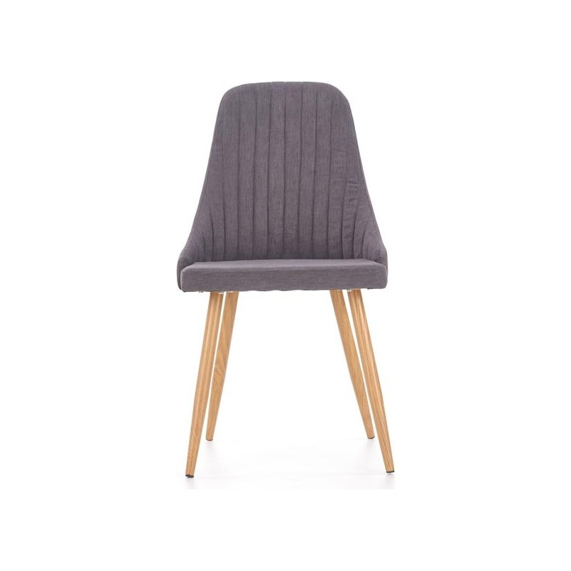 Krzesło tapicerowane K285 ciemno popielate marki Halmar