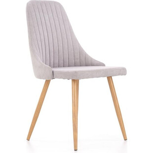 Krzesło tapicerowane K285 jasno popielate marki Halmar