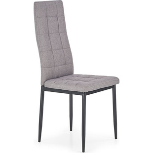 Krzesło tapicerowane pikowane K292 popielate marki Halmar