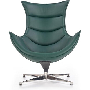 Fotel skórzany wypoczynkowy LUXOR zielony marki Halmar