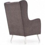 Fotel wypoczynkowy tapicerowany CHESTER ciemno popielaty marki Halmar
