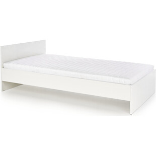 Łóżko jednoosobowe LIMA 120 białe marki Halmar