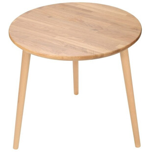 Okrągły stolik kawowy drewniany Modern Oak dąb/buk 47 marki MoonWood