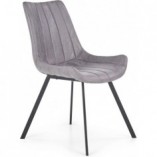 Krzesło z ekoskóry K279 popiel marki Halmar